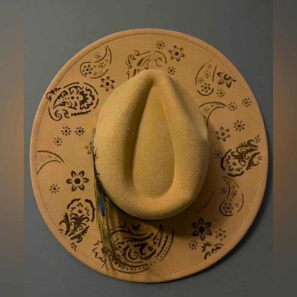 Custom drawn hat
